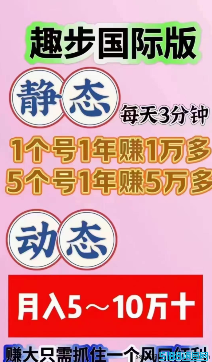 趣步2.0国际版：一键开启新财富机会，每天上涨0.2！实现步步生财！