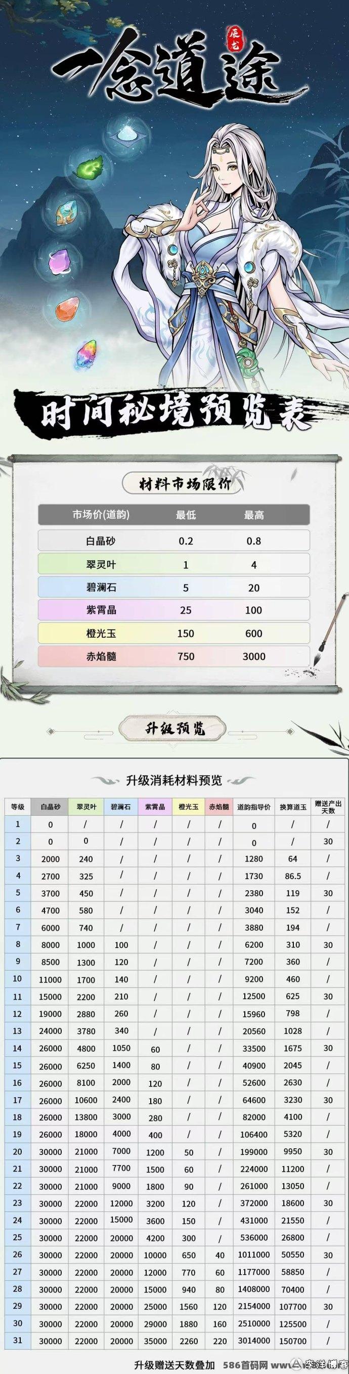 一念道途锁粉内测开启，10月28日重磅上线！参与即得丰厚礼包