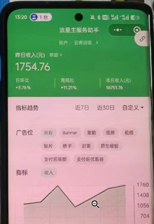 微信小程序撸广告项目,操作简单,有人用就有收益,一天500+ 微信小程序撸广告项目,操作简单,有人用就有收益,一天500+