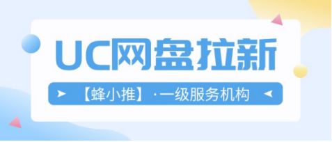 蜂小推，引流方向找准，UC网盘拉新转化更高