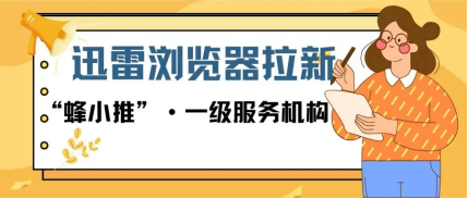 蜂小推，快看过来！迅雷浏览器拉新，收益超可观