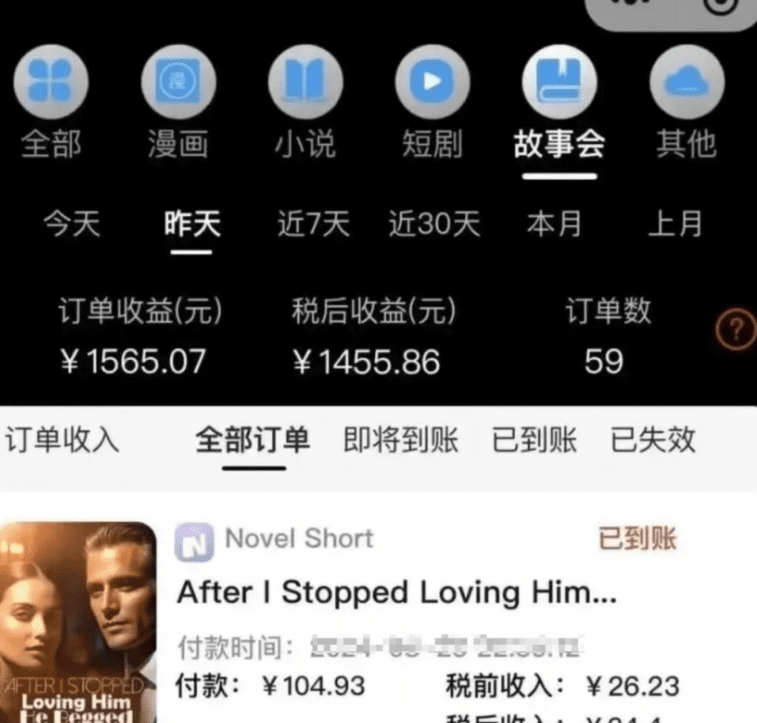 一天800+，海外小说推文不用卷