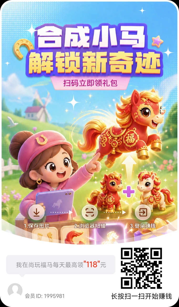 尚玩福马看广告零撸平台上线了，大平台持续放水，看广告玩法更简单！