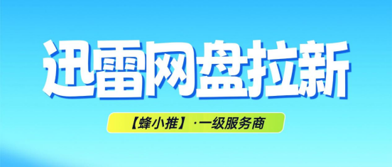 蜂小推：每天1小时做迅雷网盘拉新，月入几千是什么体验？