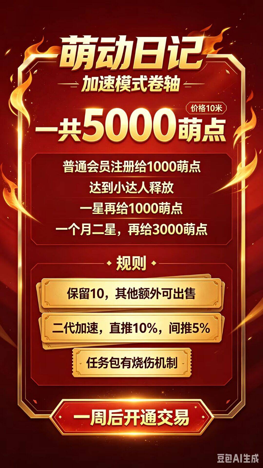 萌动日记，2026新项目卷轴模式，零撸玩法简单，每天7个广告。